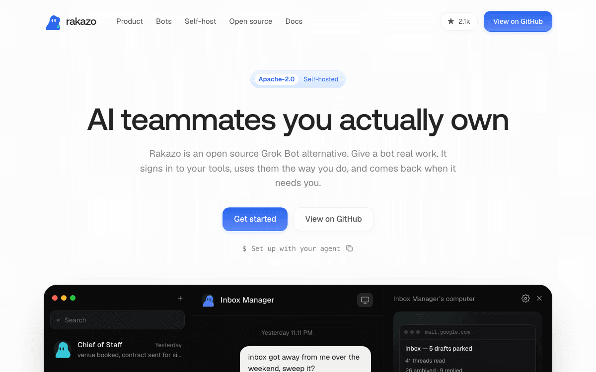 Screenshot of Rakazo